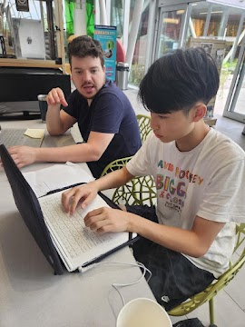 Tutoring session